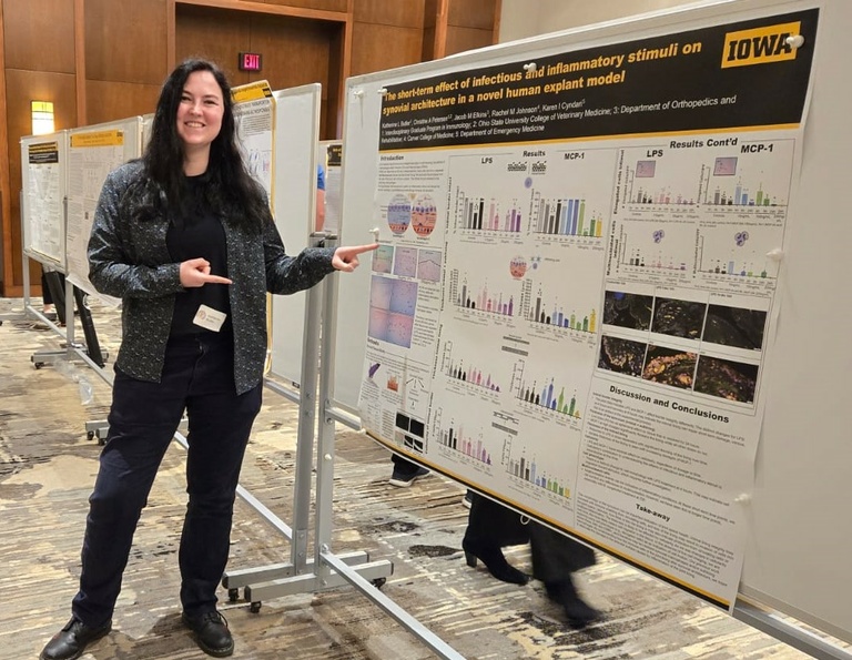 KB Bulter at 2024 Immunology Retreat