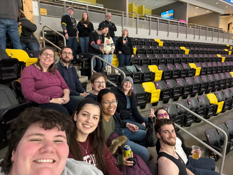 The Cyndari Lab at Heartlanders Hockey!