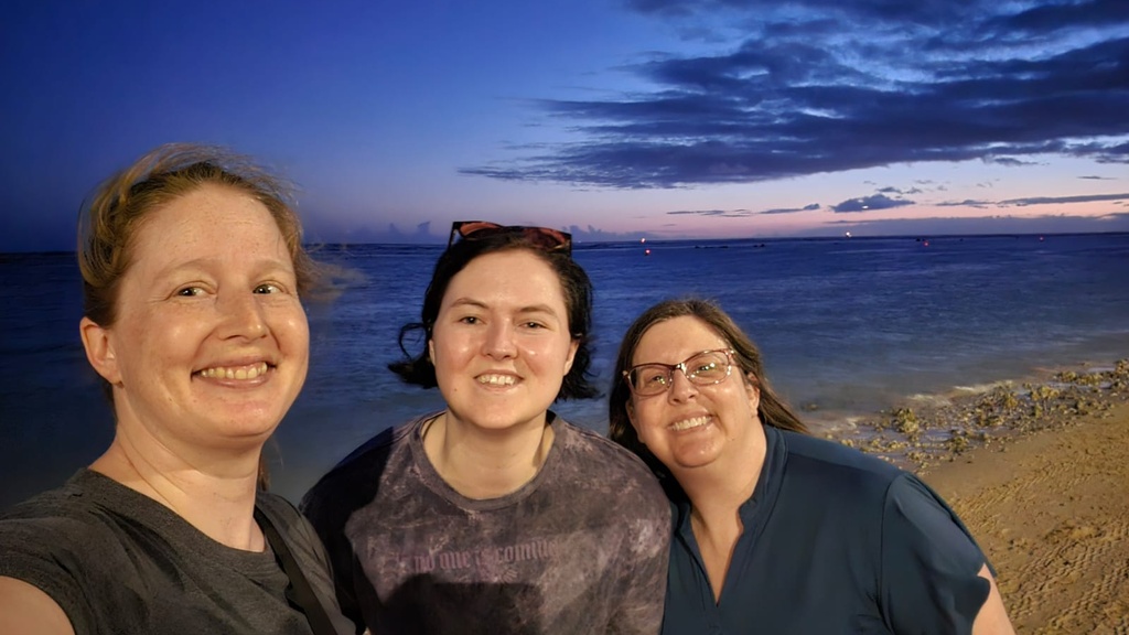 Lab in Hawaii at Night